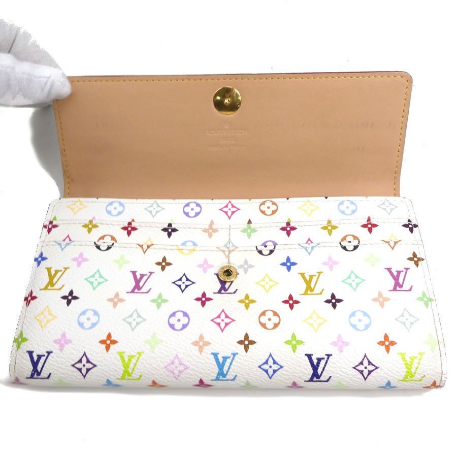 シ*イ様 モノグラム・マルチカラー　長財布 ルイヴィトン 長財布 モノグラム マルチカラー ポルトフォイユ サラ