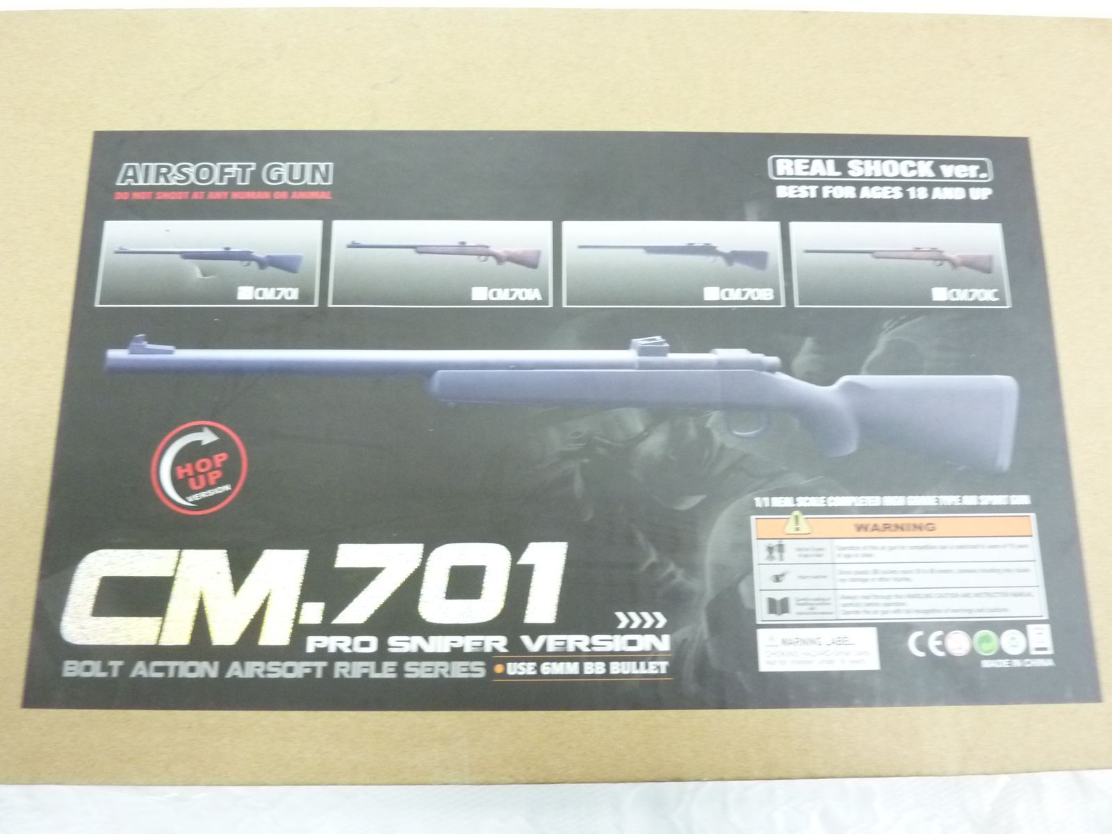 CYMA M700 VSR ボルトアクションライフル サバゲー