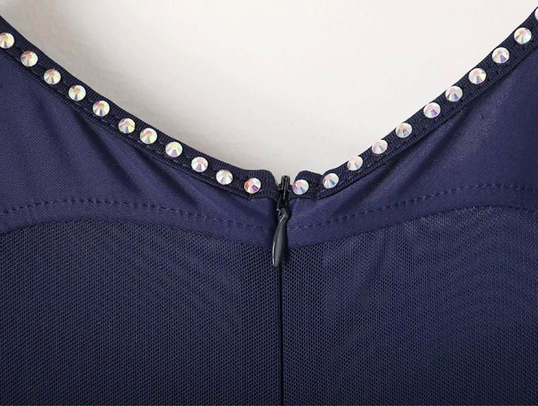 ストーン輝く?スタンダードワンピース 練習着に最適 ストーン輝く