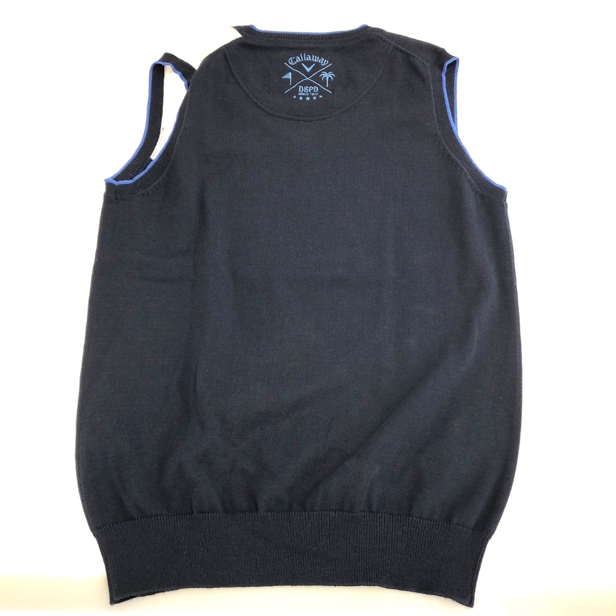 キャロウェイ　ベスト 良好 Callaway キャロウェイ ニット ベスト サイズ:M ネイビー