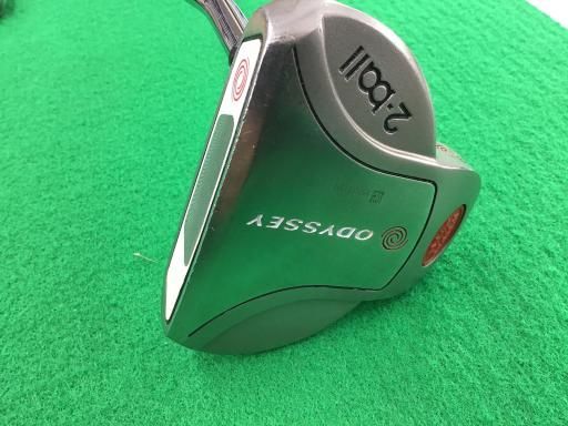 オデッセイ WHITE STEEL 2 ball 35インチ パター PT スチール フレックスその他 メンズ 男性用 右利き 右用 Cランク ゴルフクラブ