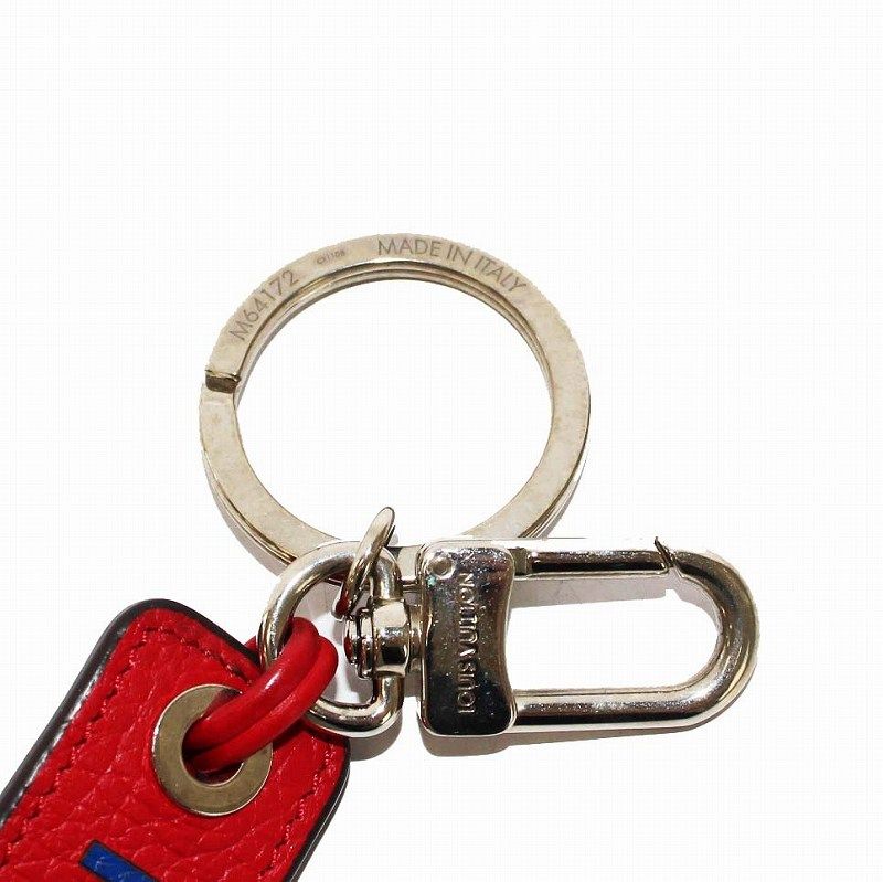 ルイヴィトン LOUIS VUITTON ポルト クレ タブ キーホルダー