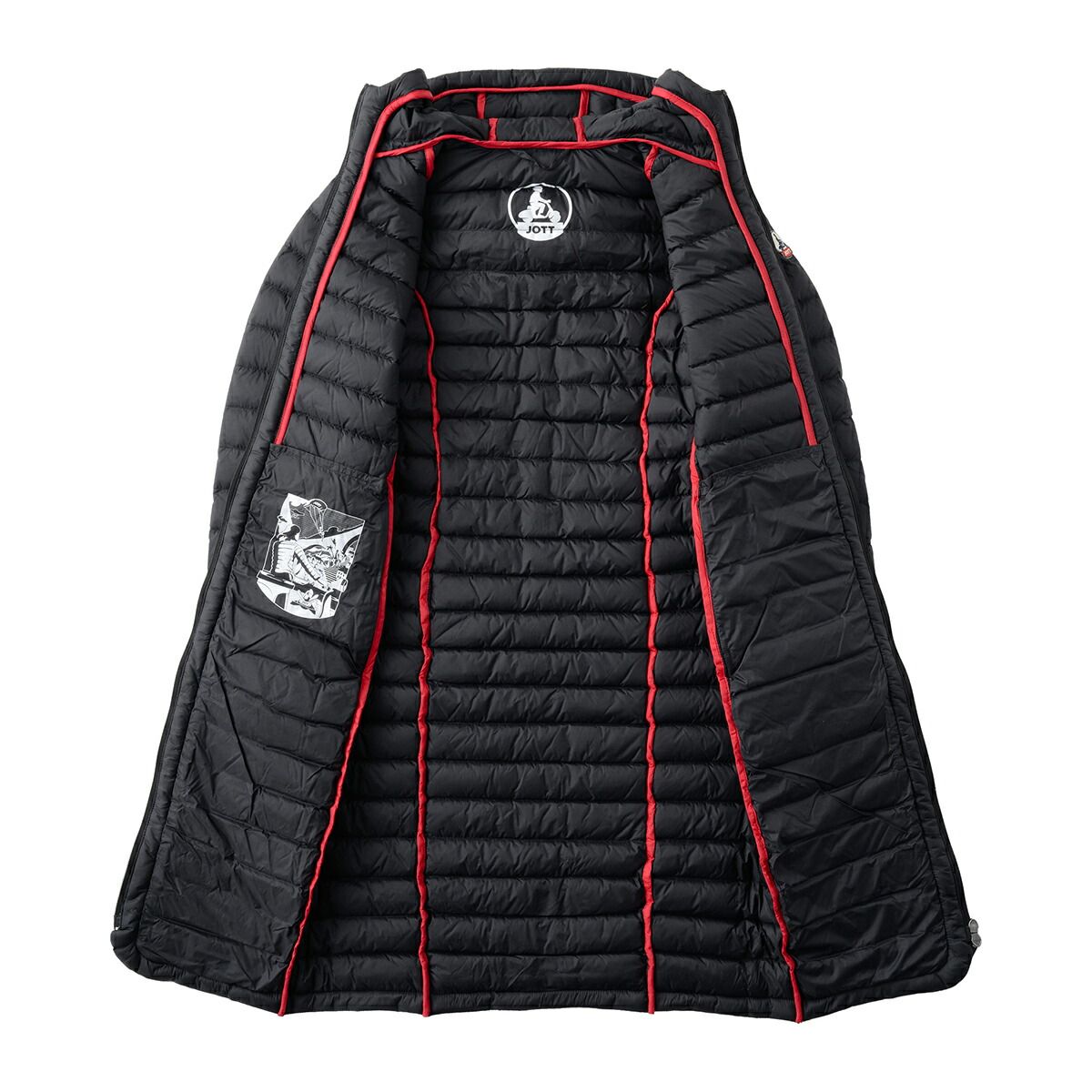 新品 ジョット JOTT ダウンコート LONG HOODED DOWN JACKET - メルカリ
