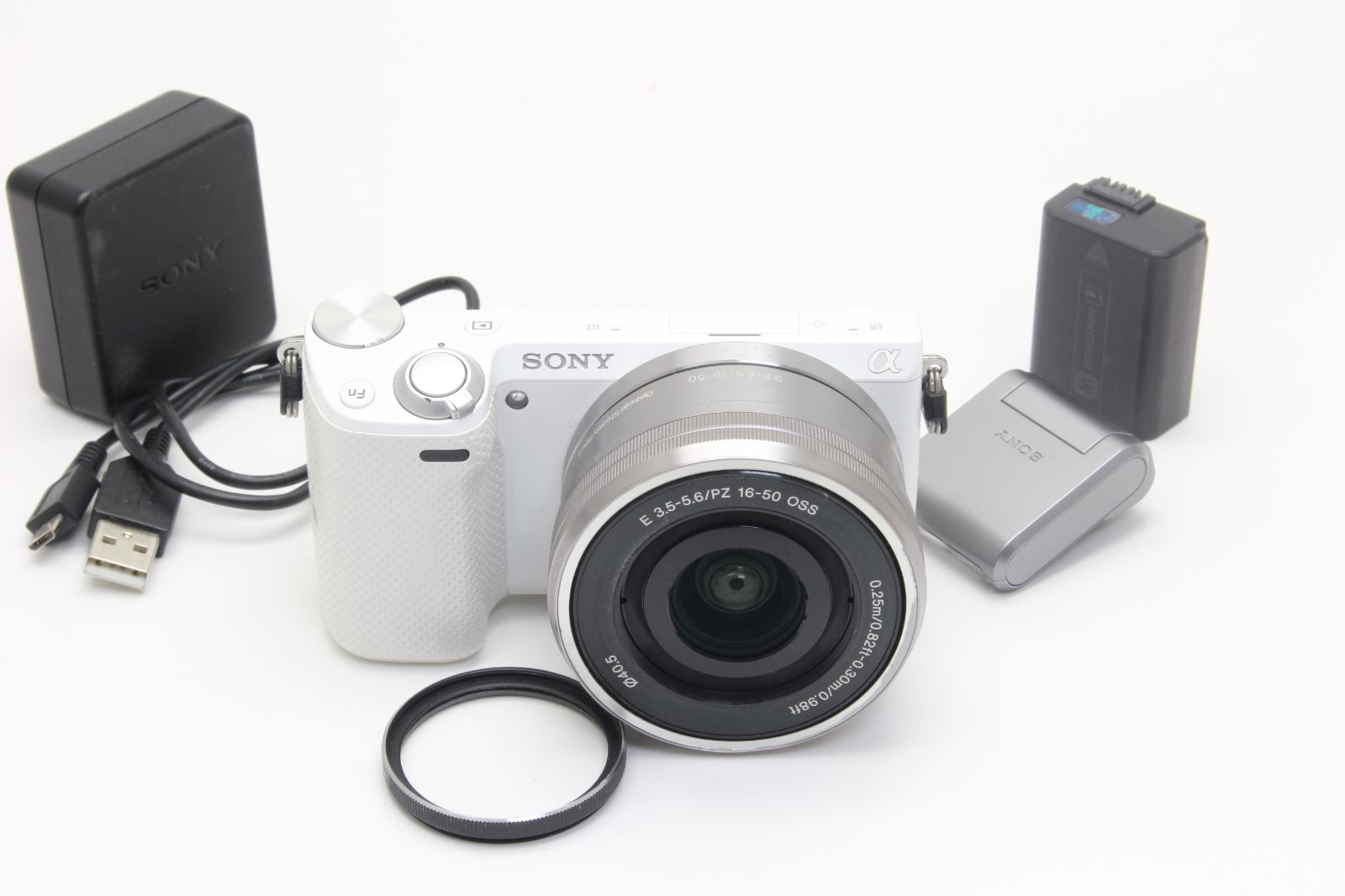 専用　SONY α NEX-5T ホワイト Sony a NEX-5T White 16.1 Digital Mirrorless Camera From