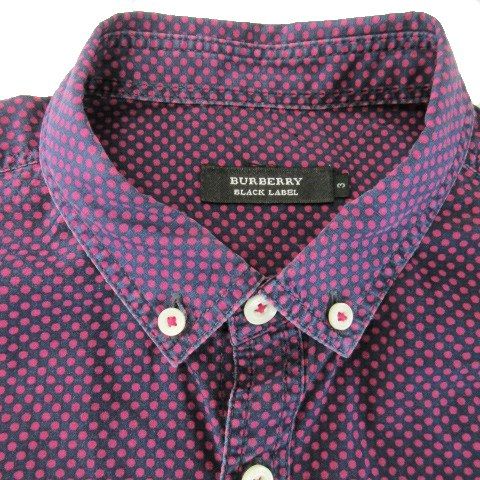 バーバリーブラックレーベル BURBERRY BLACK LABEL ボタンダウン バーバリーブラックレーベル BURBERRY BLACK LABEL ボタンダウン