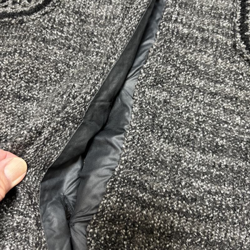 ニットカーディガン 襟付きカーディガン