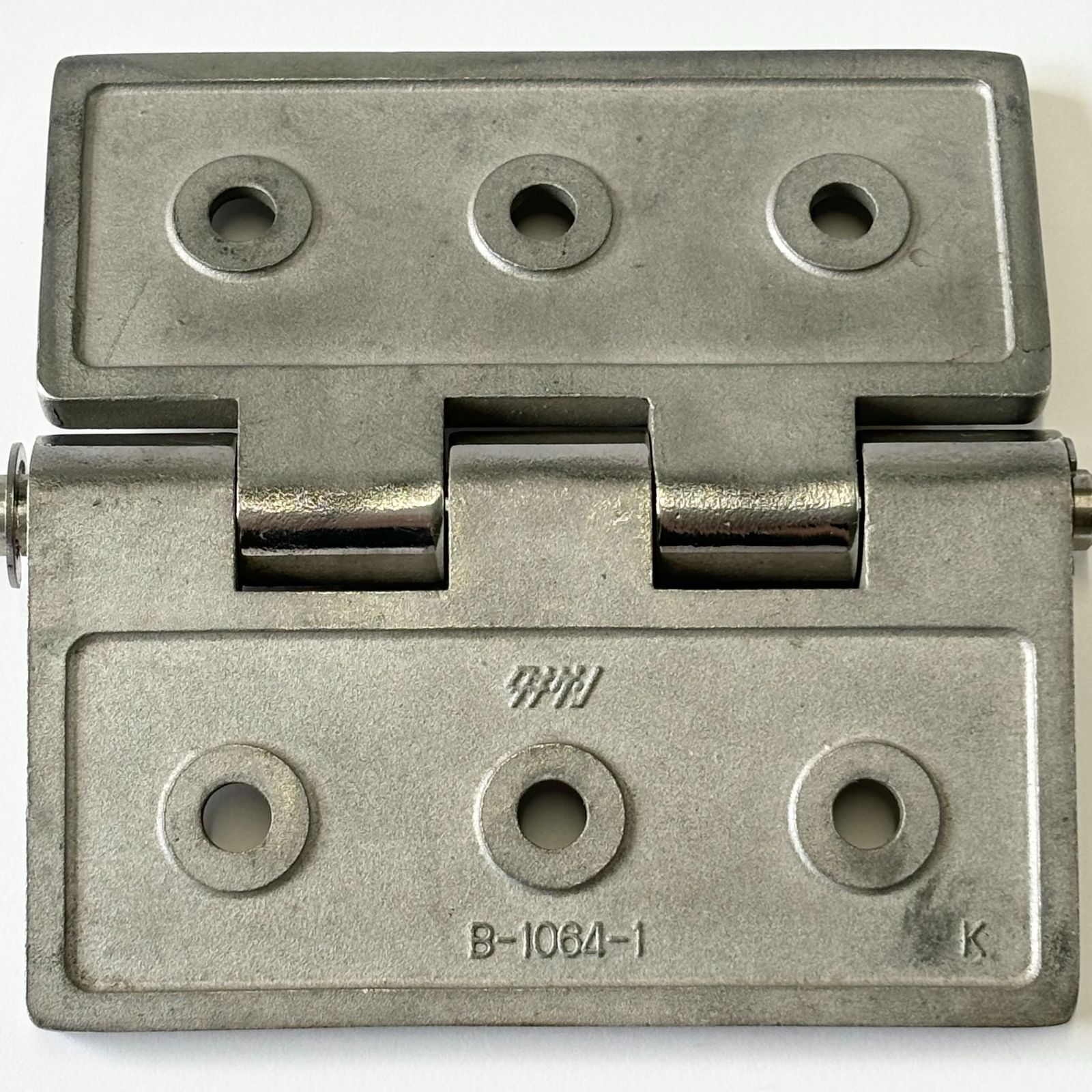 在庫処分】TAKIGEN タキゲン 重量用平型蝶番 ステンレス B