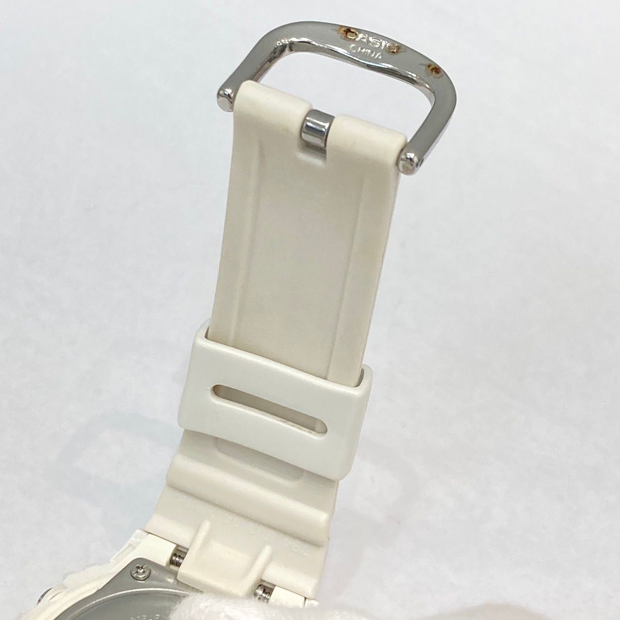 ◇　CASIO　カシオ　Baby-G　ベビージー　BGD-5000　クオーツ　腕時計　ホワイト　デジタル　稼働品