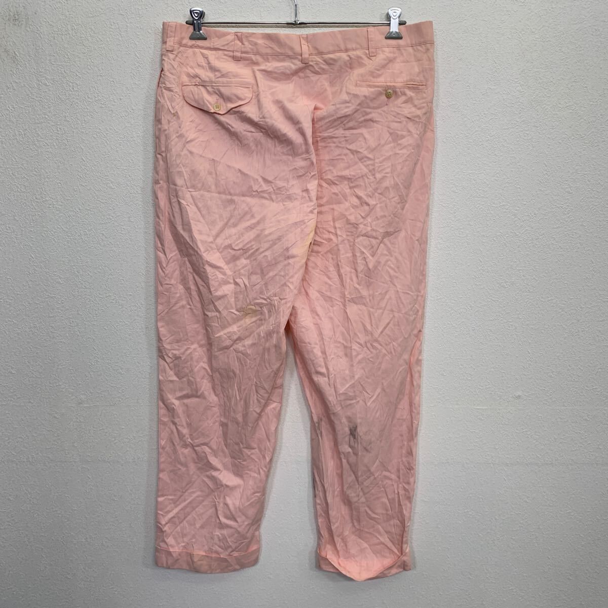 Polo Ralph Lauren チノパンツ W40 ピンク ポロラルフローレン ジップ