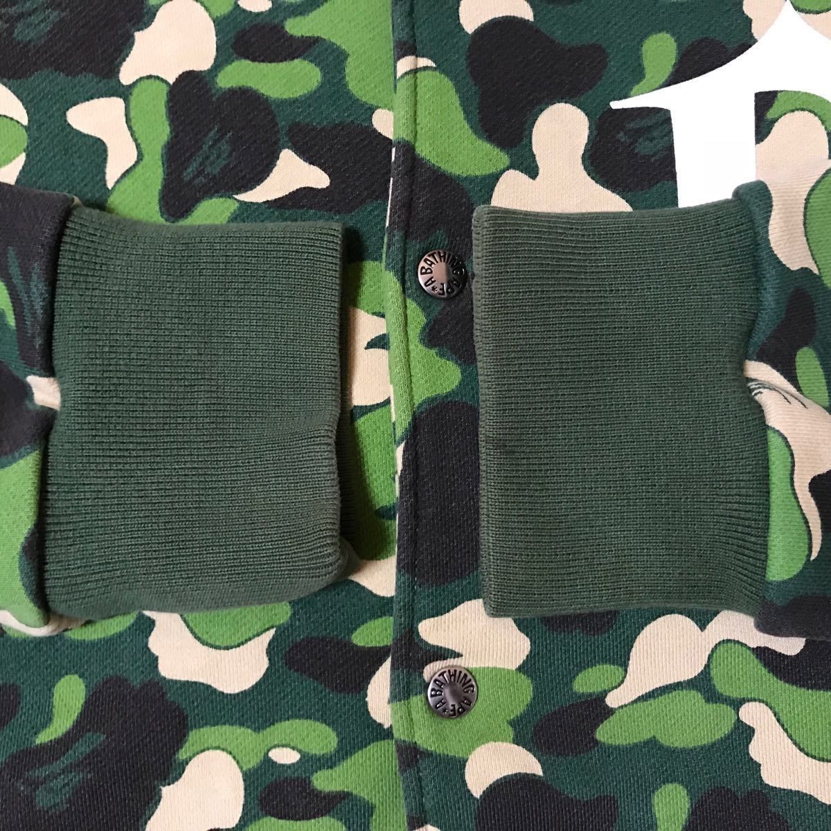 BAPE スウェット スタジャン ABC camo ベイプ ape エイプ 迷彩 - メルカリ