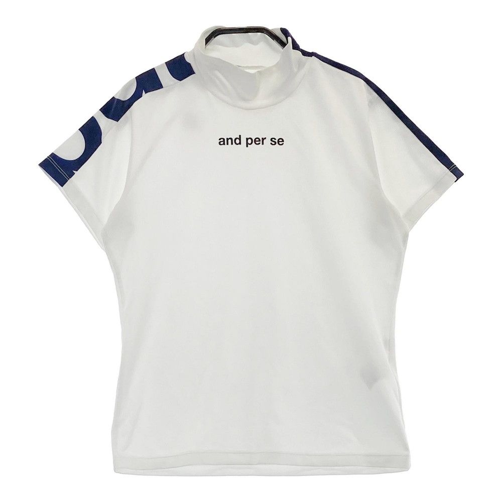 ☆極美品☆アンパスィ・ハイクオリティポロシャツ・レディス・Mサイズ