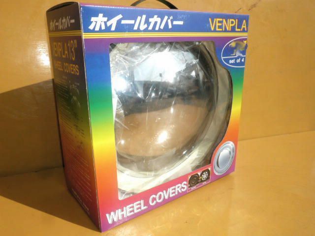 ダイハツスズキ対応 ベンプラ ブーニホワイト12インチホイールキャップVENPLA BOONYホワイトリボン風ホイールカバー4枚1台分 FFCRYSTALESIA_COM