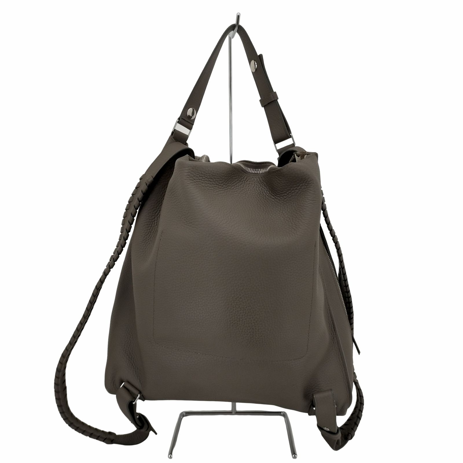 柄デザイン無地ALL SAINTS KITA 2-IN-1 LEATHER BACKPACK