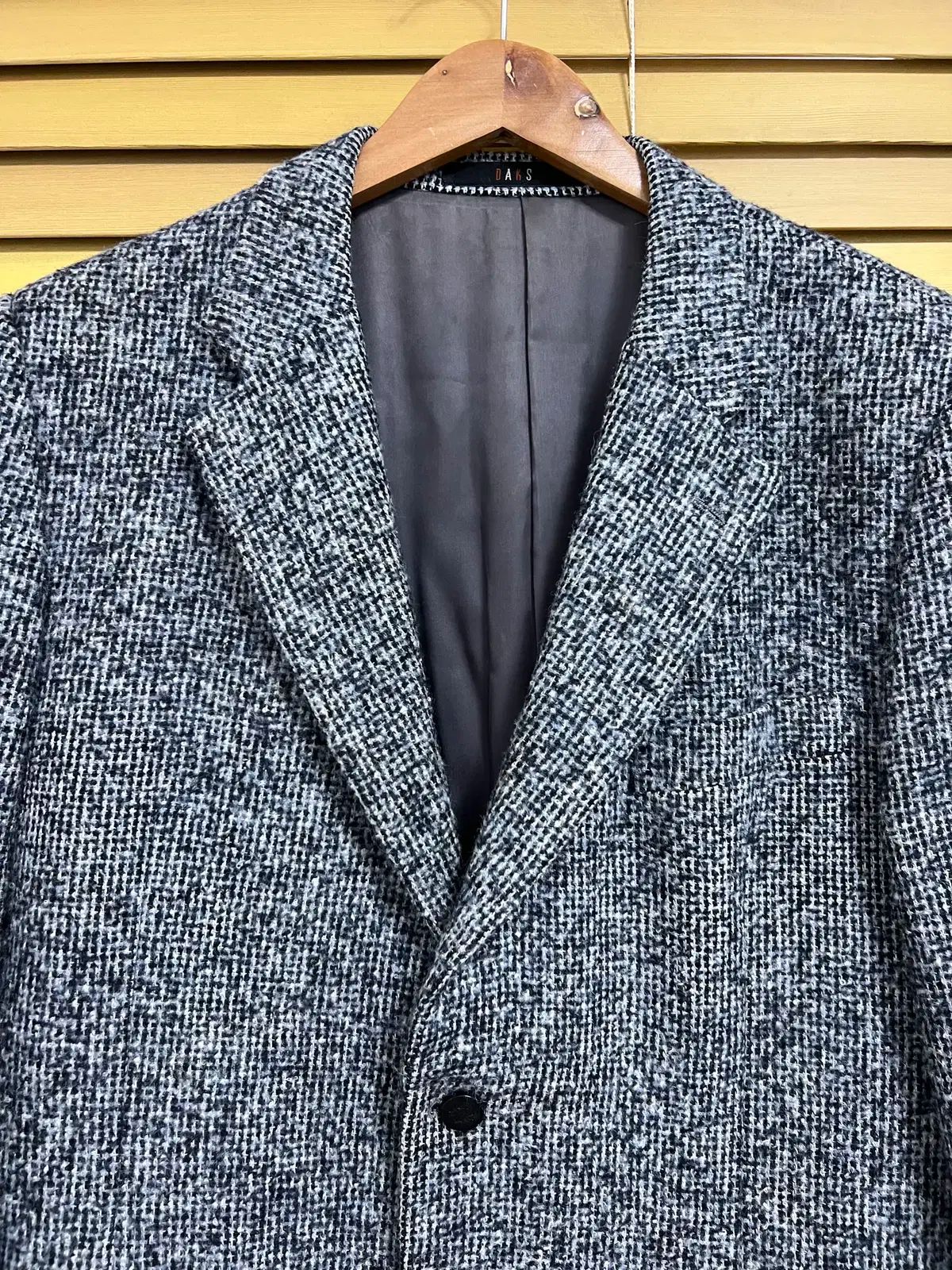 DAKS ダックス メンズ ツイードチェック ウールジャケット 106 ー 94 170