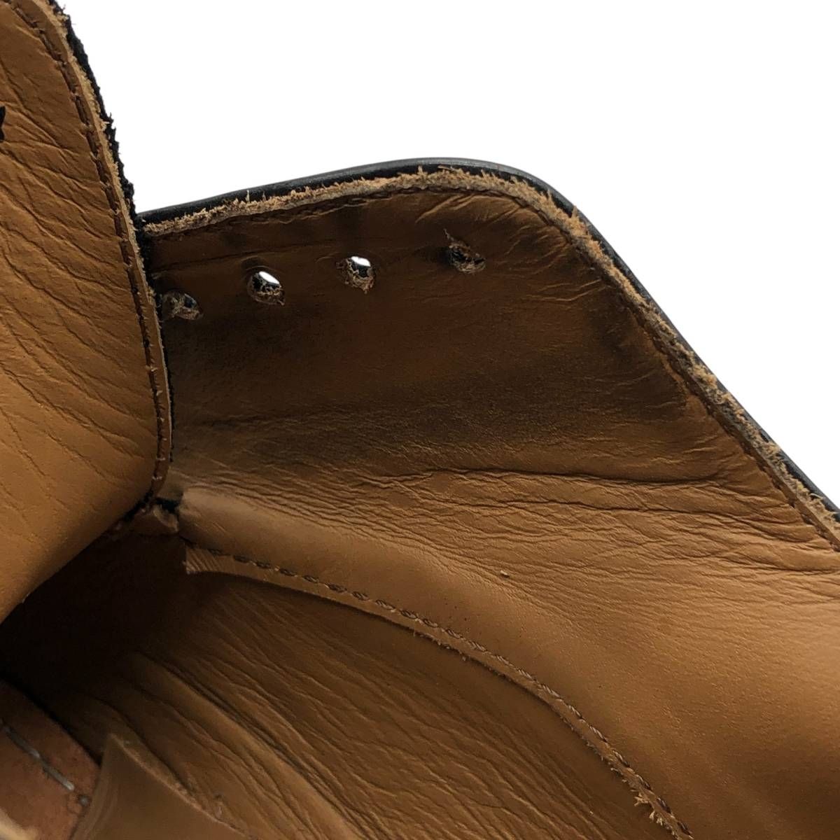  古着 バーニーズニューヨーク BARNEYS NEWYORK プレーントゥシューズ イタリア製 9 M メンズ27.0 cm相当 saa 014016 デッキシューズ 靴