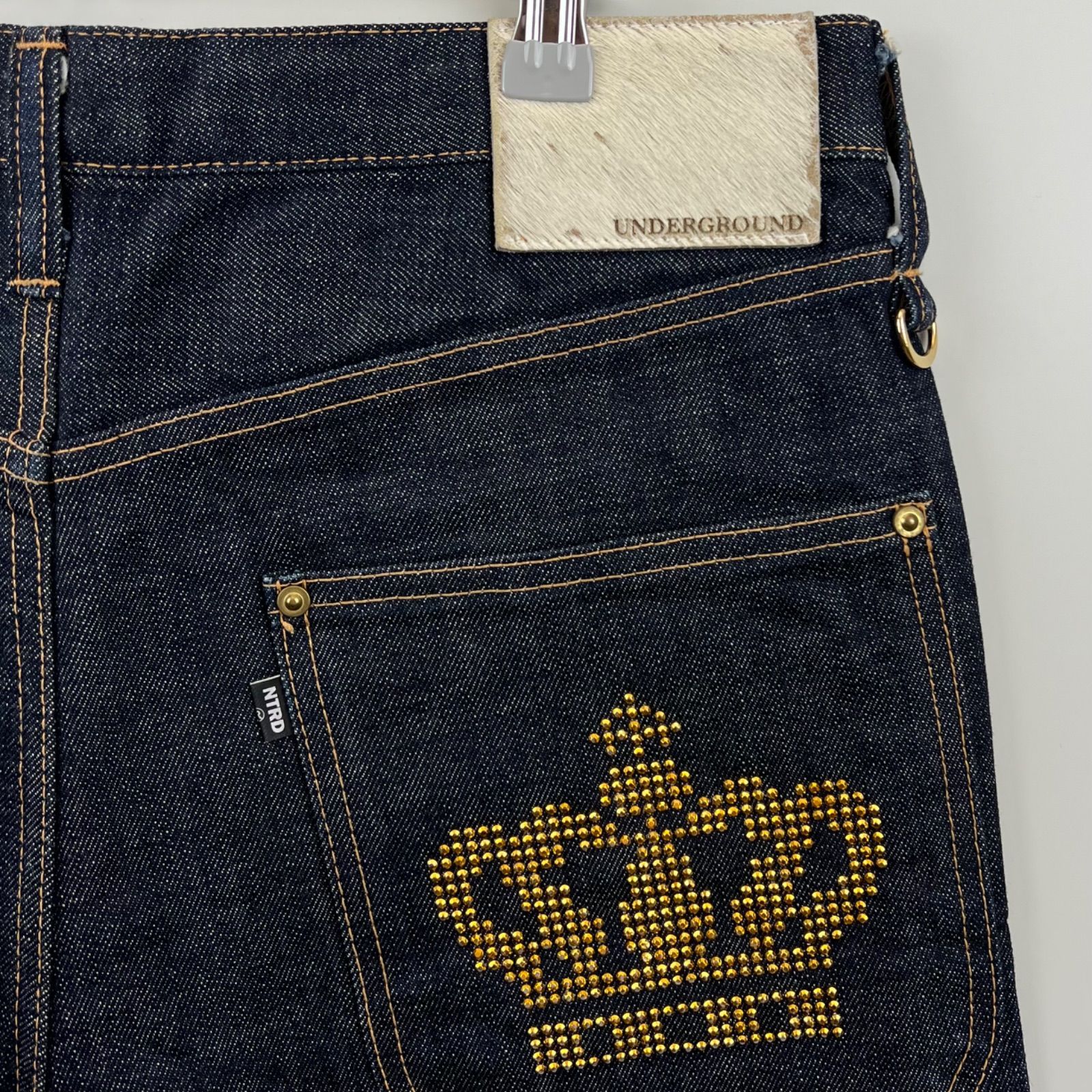 NITRAID old stone denim pants M NR009-PA14 indigo ナイトレイド