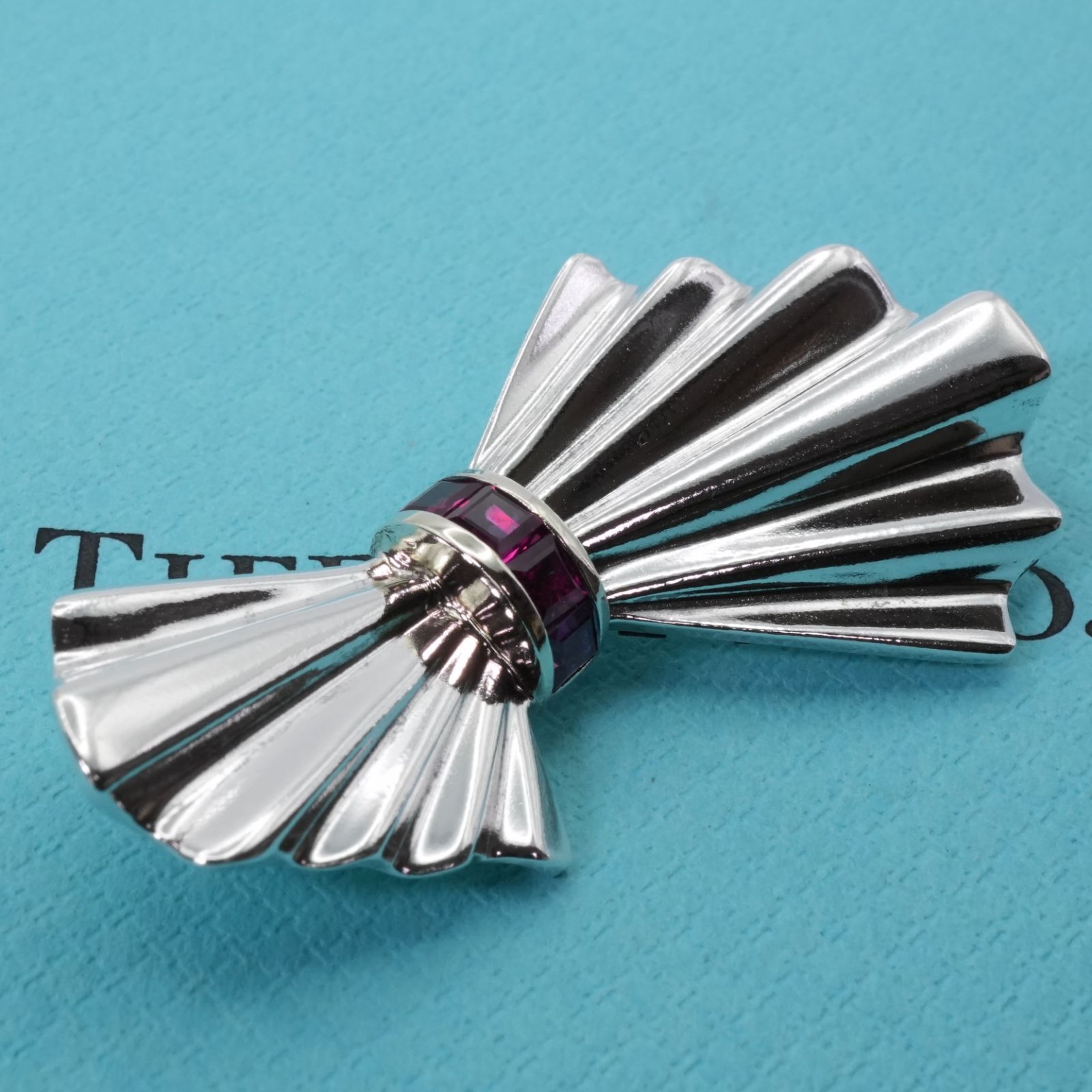 ティファニー リボン ヴィンテージ ブローチ ティファニー ヴィンテージ リボン ブローチ 925 TIFFANY & CO