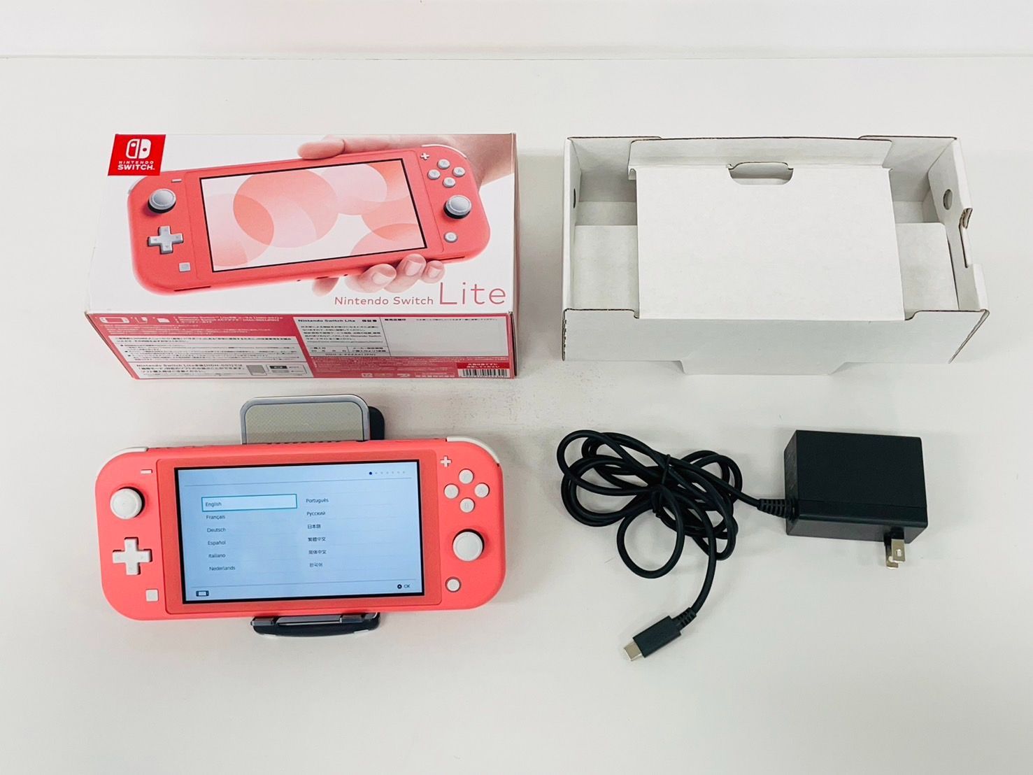 即日 発送 Nintendo Switch Lite コーラルピンク 本体 HDH-001 動作確認/初期化済み