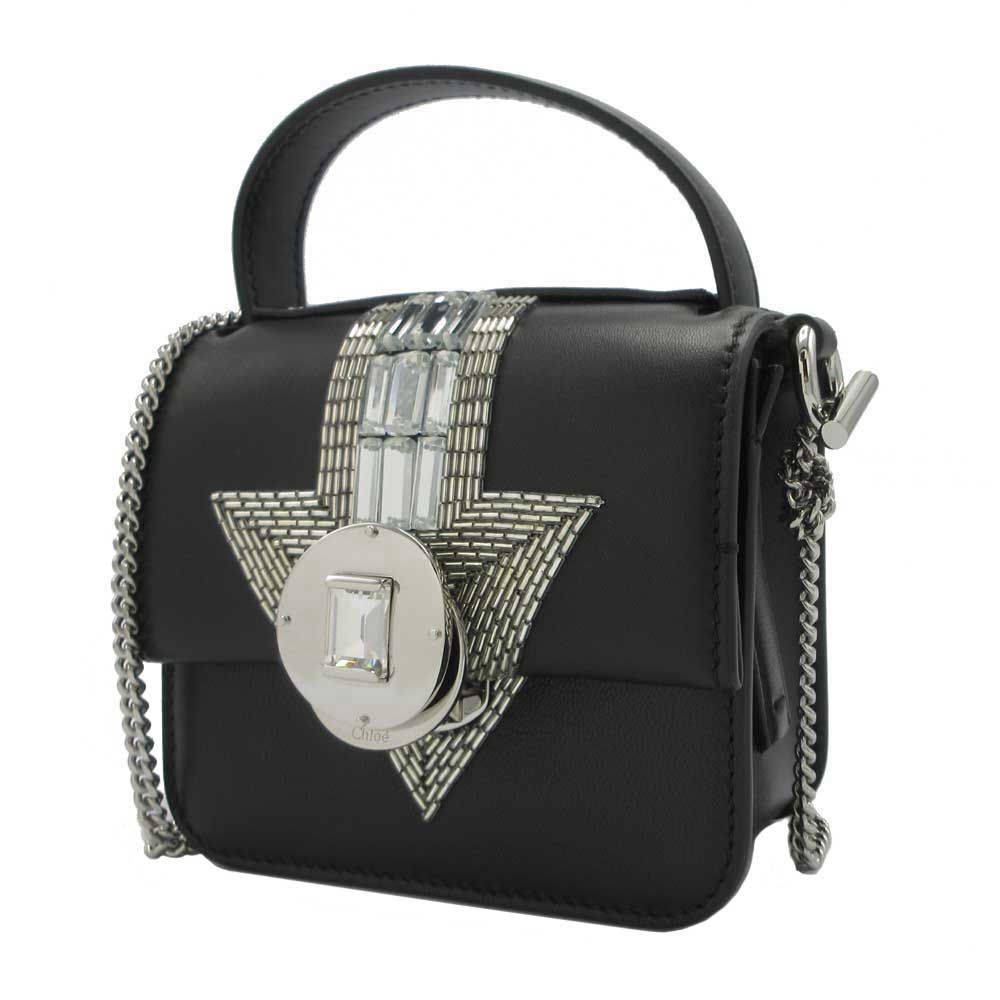 クロエ ショルダーバッグ Chloe ビジュー ミニバッグ 2WAY