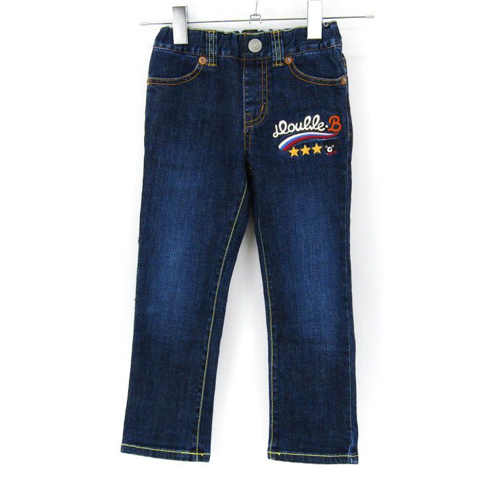 カピさん様専用 ミキハウス テディベア ワンピース familiarデニム