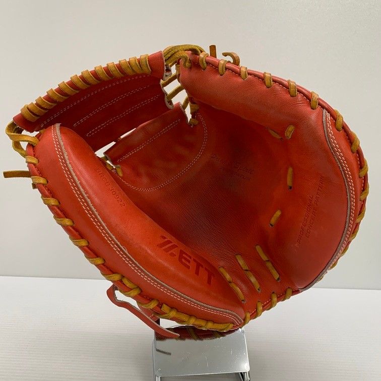 中古品 ゼット ZETT プロステイタス 軟式 キャッチャーミット