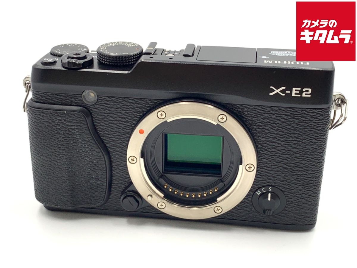 中古】 【良品】 フジフイルム X-E2 ボディ ブラック 富士
