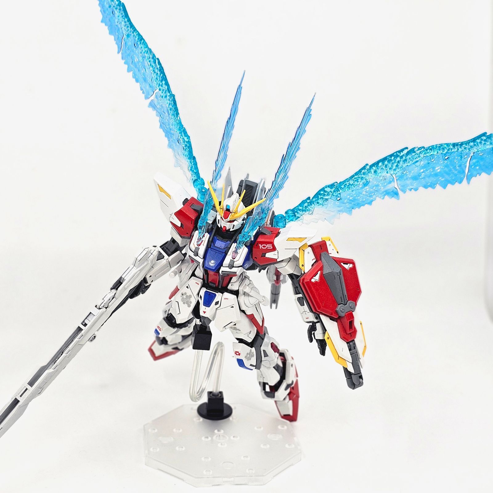 【ジャンク品】MGスタービルドストライクガンダム　ユニバースブースター　ガンプラ MG スタービルドストライクガンダム （ビルドストライクガンダム+