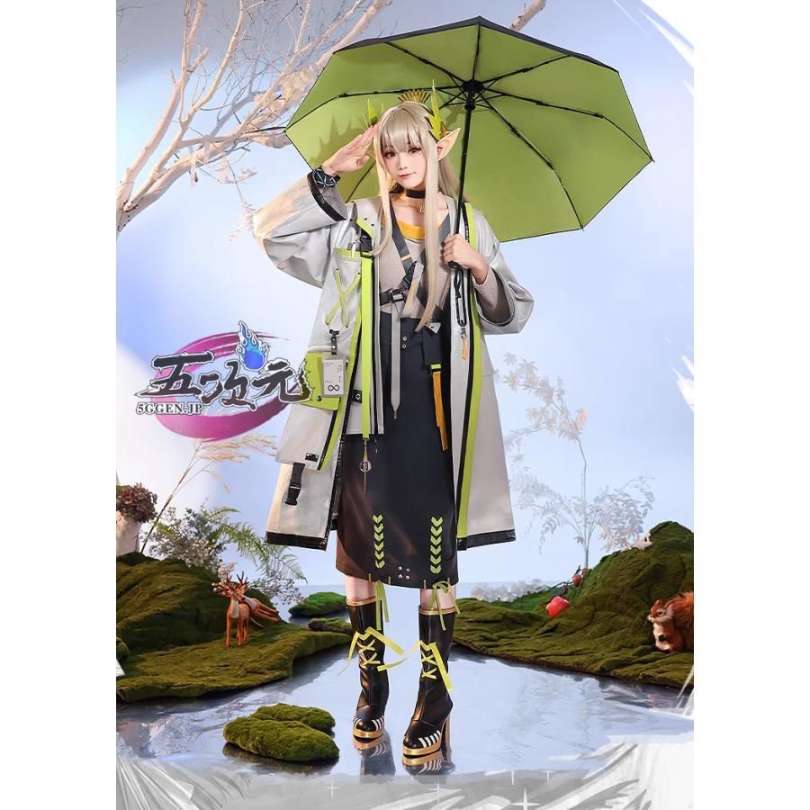 三分妄想 アークナイツ 明日方舟 arknights コスプレ ミュルジス 衣装 ウィッグ ft 251752