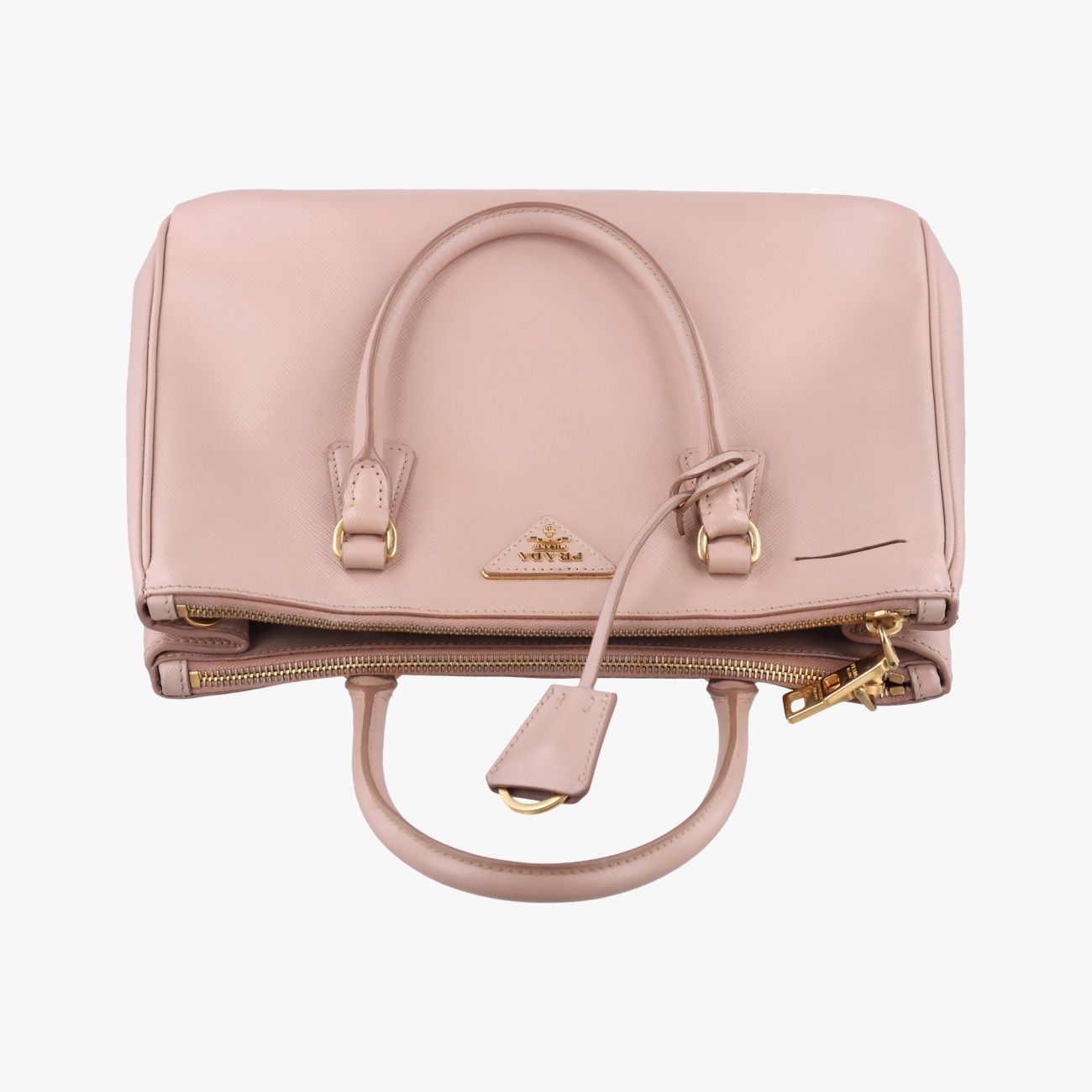 【正規品・美品】PRADA プラダ サフィアーノ ピンクレザー プラダPradaガレリアピンクサフィアーノレザーBN180114 - メルカリ