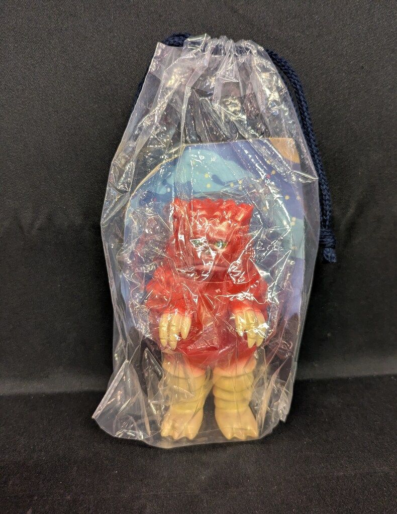 US TOYS シャンプーボトルタイプソフビシリーズ SBガラモン 赤成型