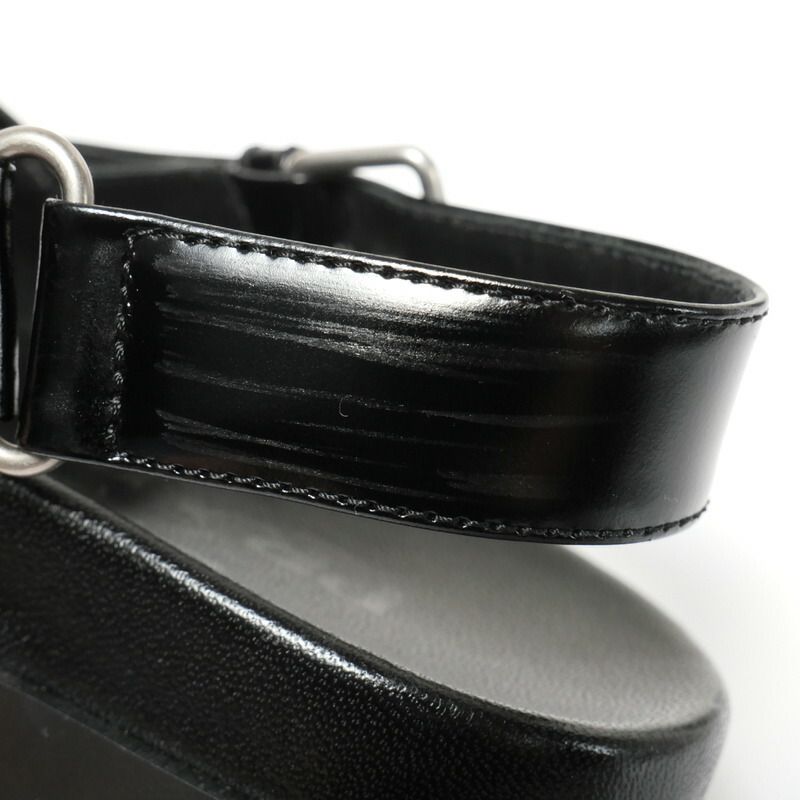 PRADA プラダ レザー フラットサンダル ストラップサンダル レディース  