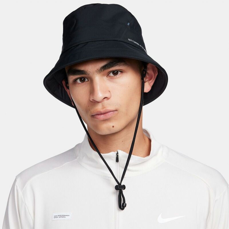 ナイキ 帽子 バケットハット メンズ レディース NIKE SFADV APEX BUCKET SB P  バゲハ アゴ紐付き  スポーツ       男女兼用 黒 ブラック/FJ6282-010