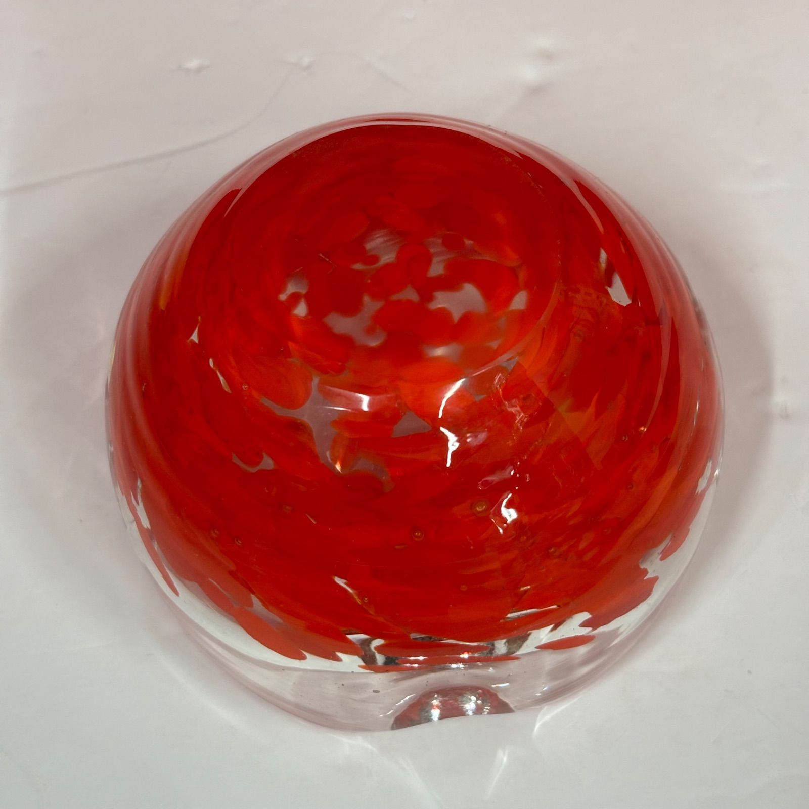 IWATA GLASS 灰皿 イワタガラス 灰皿 ブルー 極レア アンティーク 有名