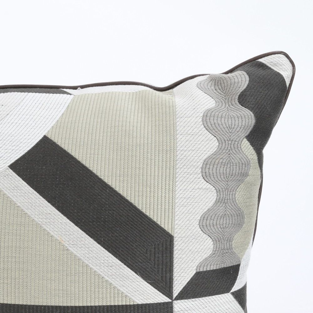 エルメス レザー シルク クッション ホーム アイテム グッズ グレー ソファ インテリア レディース EEE CM13-6 NEXPOTALLINN_EU