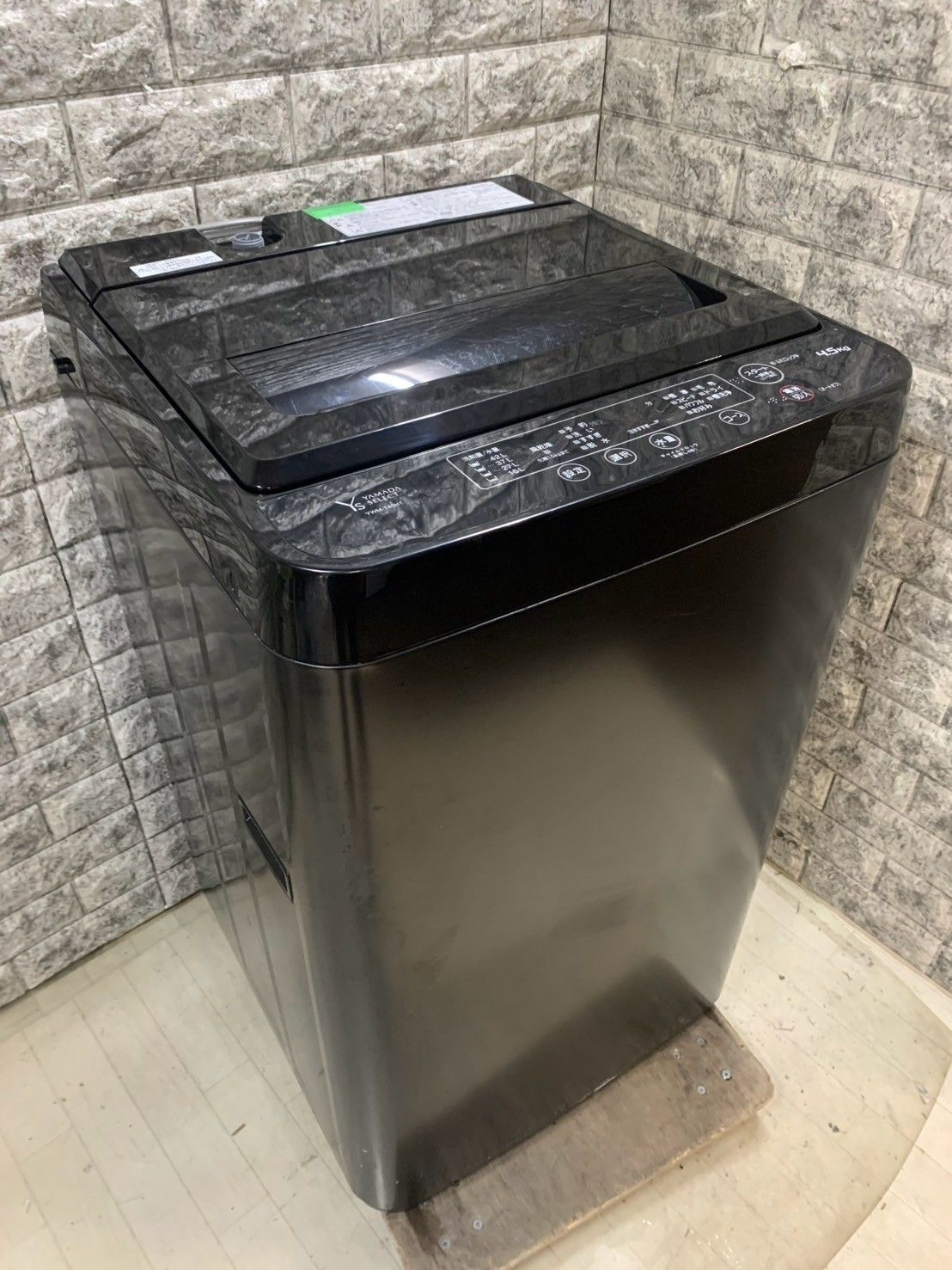 大阪送料無料★3か月保障付き★洗濯機★ヤマダ★YWM-T45H1★IS-839 大阪送料無料☆3か月保障付き☆洗濯機☆2022年☆YWM-T45H1☆S-440