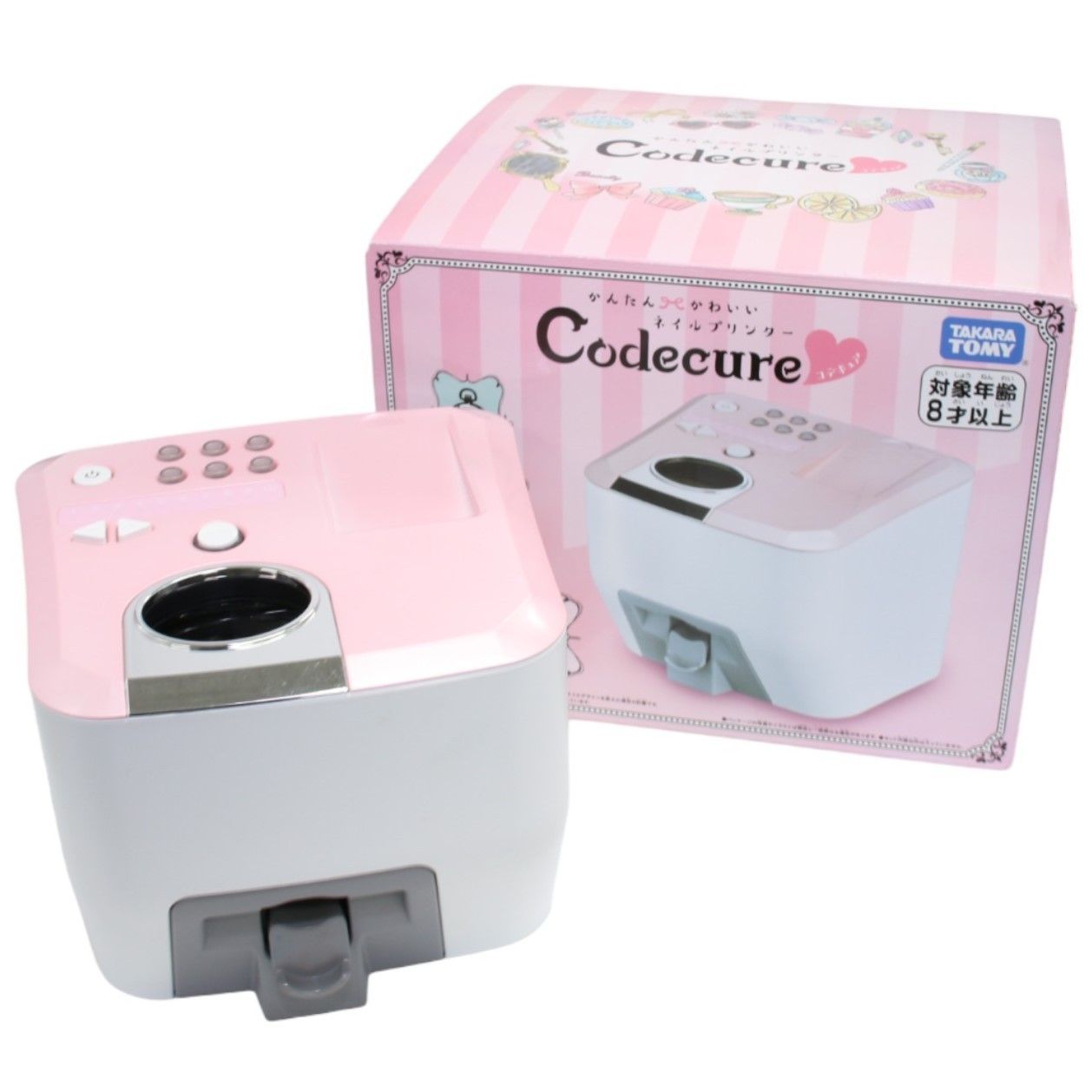 【新品・未開封】タカラトミー ネイルプリンター Codecure コデキュア Amazon.co.jp: タカラトミー ネイルプリンター Codecure