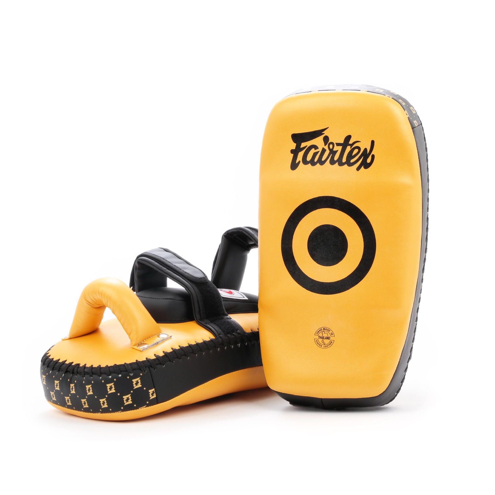 新品】Fairtex キックミット KPLC5 ゴールド - ムエタイショップNAK