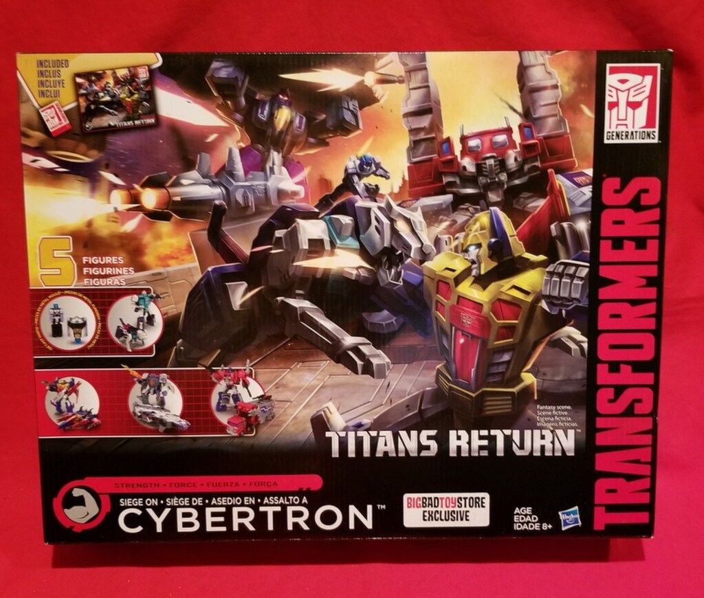 HASBRO TITANSRETURN SIEGE ON CYBERTRON