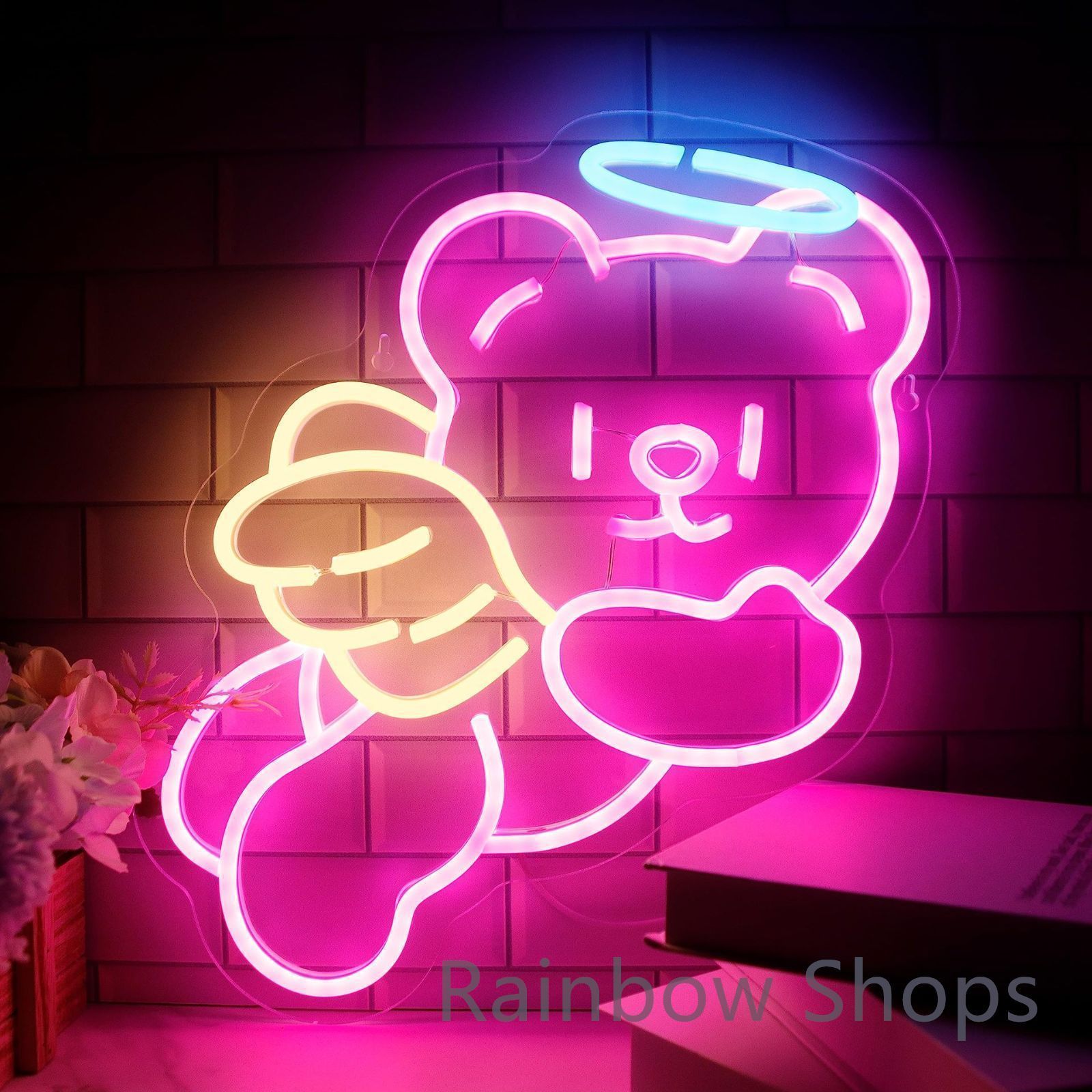 新品】ネオンサイン☆壁掛け☆ネオンイト 発光サイン ネオン管 新品】ネオンサイン☆壁掛け☆ネオンイト 発光サイン ネオン管