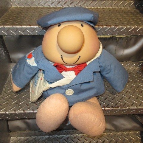 1988年☆ZIGGY☆ジギー☆MAIL MAN☆郵便屋さん☆ぬいぐるみ