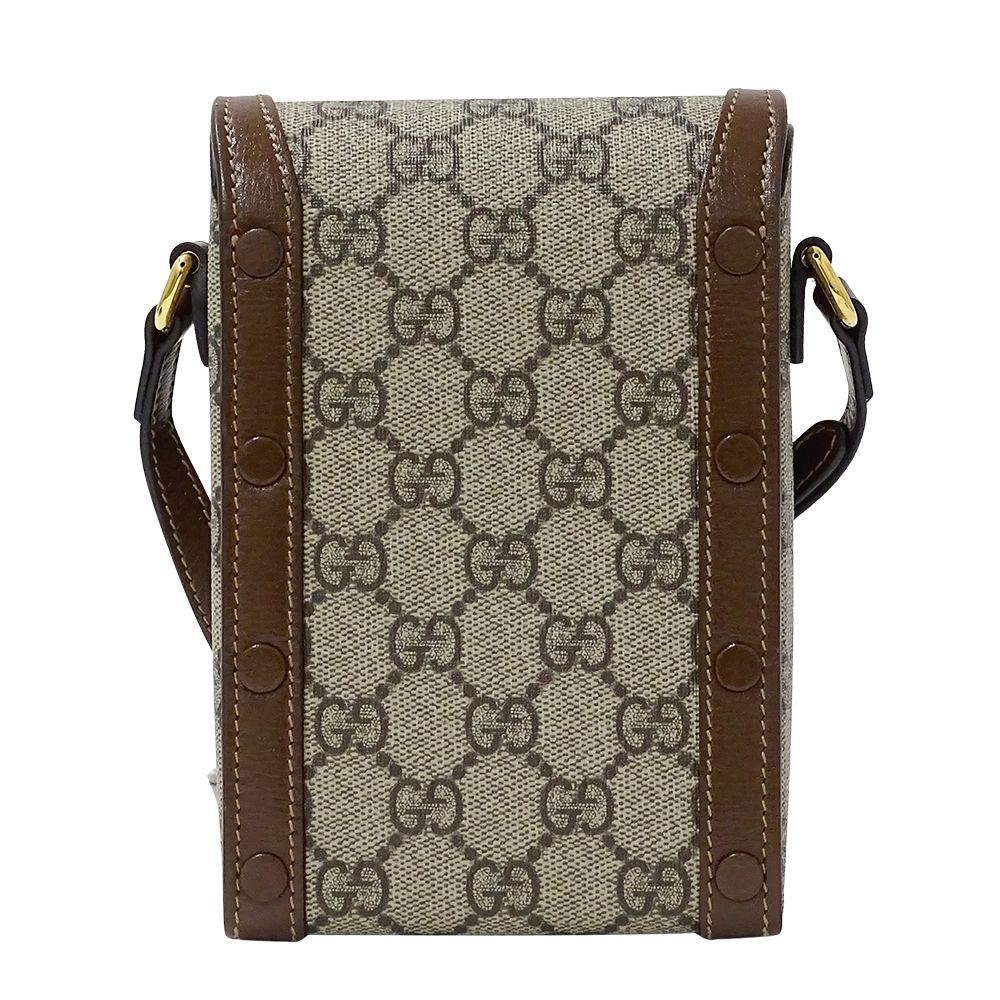グッチ GUCCI バッグ レディース ブランド ショルダーバッグ GGスプリーム ホースビット 1955 ミニバッグ ベージュ ブラウン 625615 ショルダーポーチ 小さめ おしゃれ 斜め掛け
