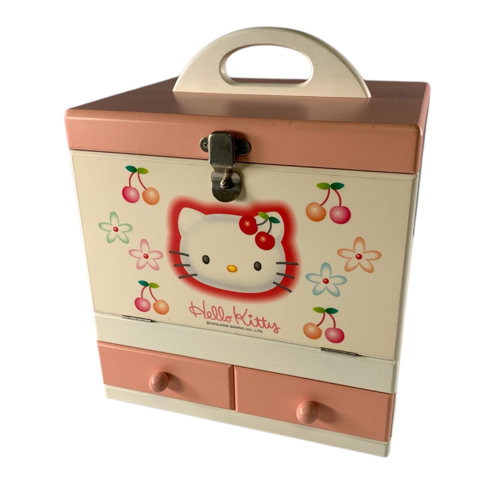 未使用　ハローキティ　HELLO KITTY  メイクボックス　ドレッサー 未使用ハローキティHELLO KITTY メイクボックスドレッサー