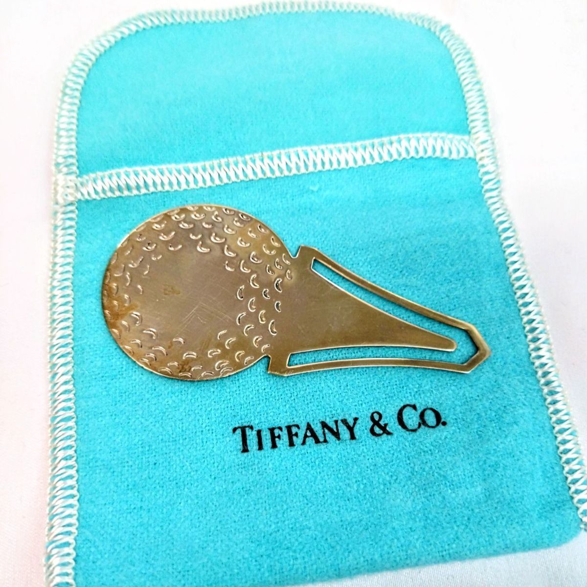 希少】 TIFFANY&Co. 開き直っ アップルブックマーク(しおり