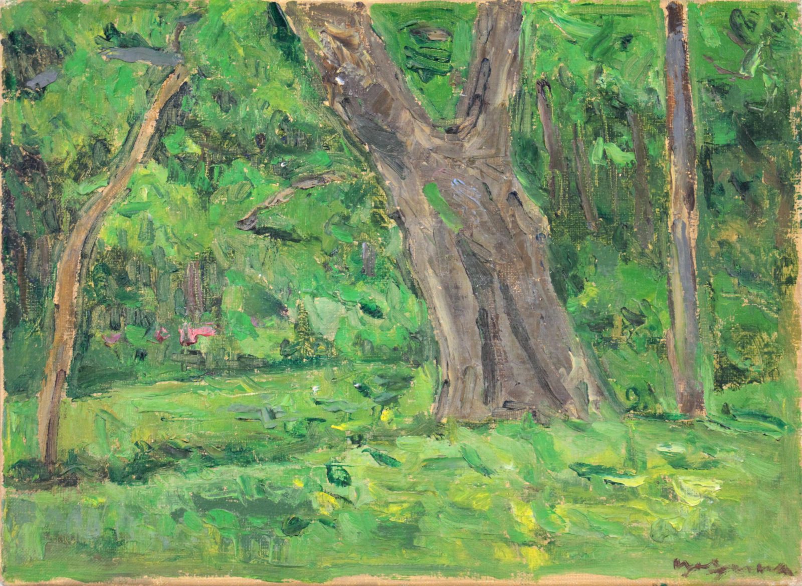 松永 昇『夏の植物園』油彩画【真作保証】 絵画 松永 昇『夏の植物園』油彩画【真作保証】 絵画 - メルカリ