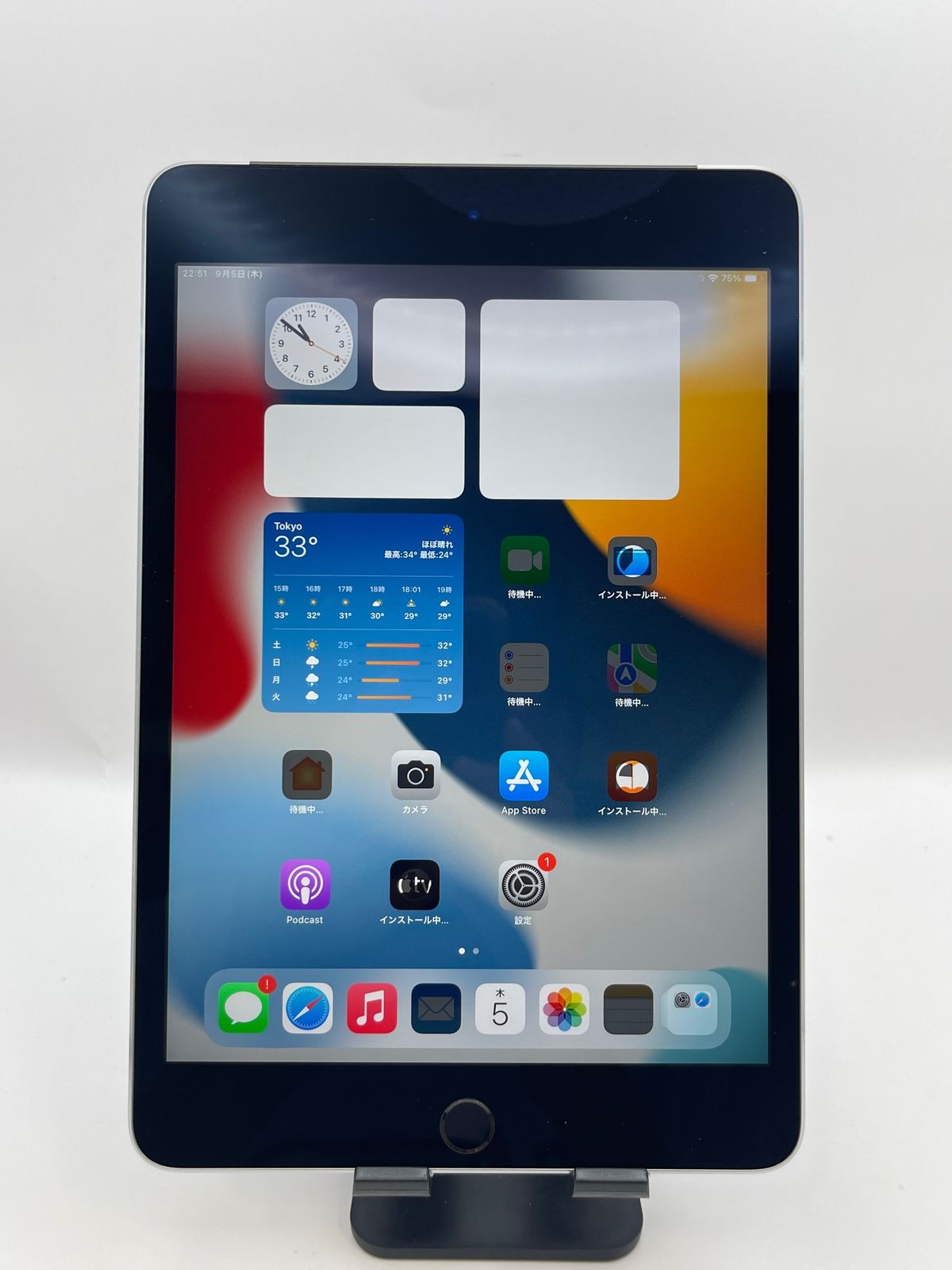 iPad mini 第4世代 Wi-Fi+Cellular 128GB スペースグレイ MK762J/A A1550
