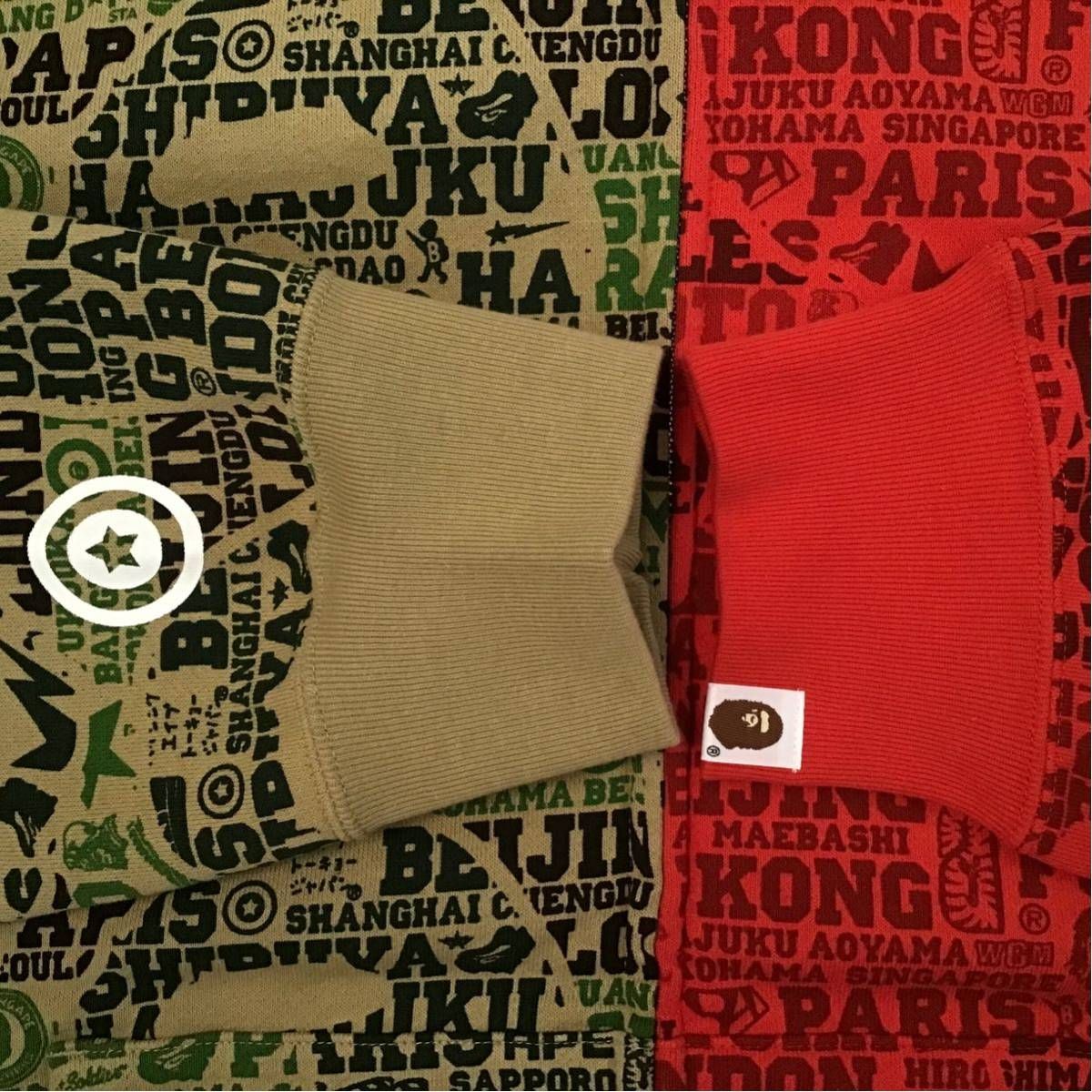 ☆新品☆ 2XL XXV CITIES CAMO ape head タイガー パーカー tiger full  