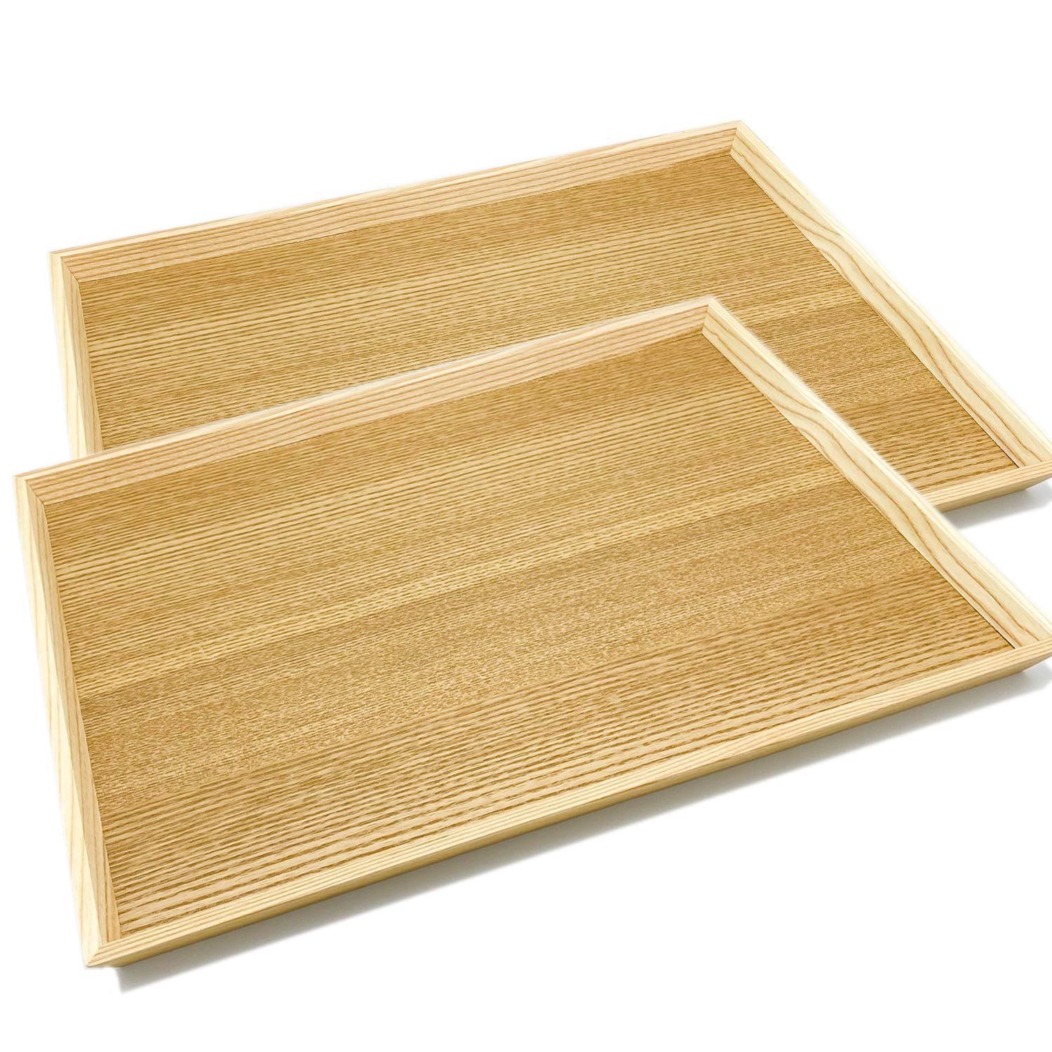 木製トレイ 木製トレー 羽反 ウォールナット ペア 2人 ナチュラル カフェ おしゃれ 人気 ランチトレイ シンプル ウッドトレー 木のトレー ｜木製トレイ 木製トレー 羽反 ウォールナット ナチュラル ペア