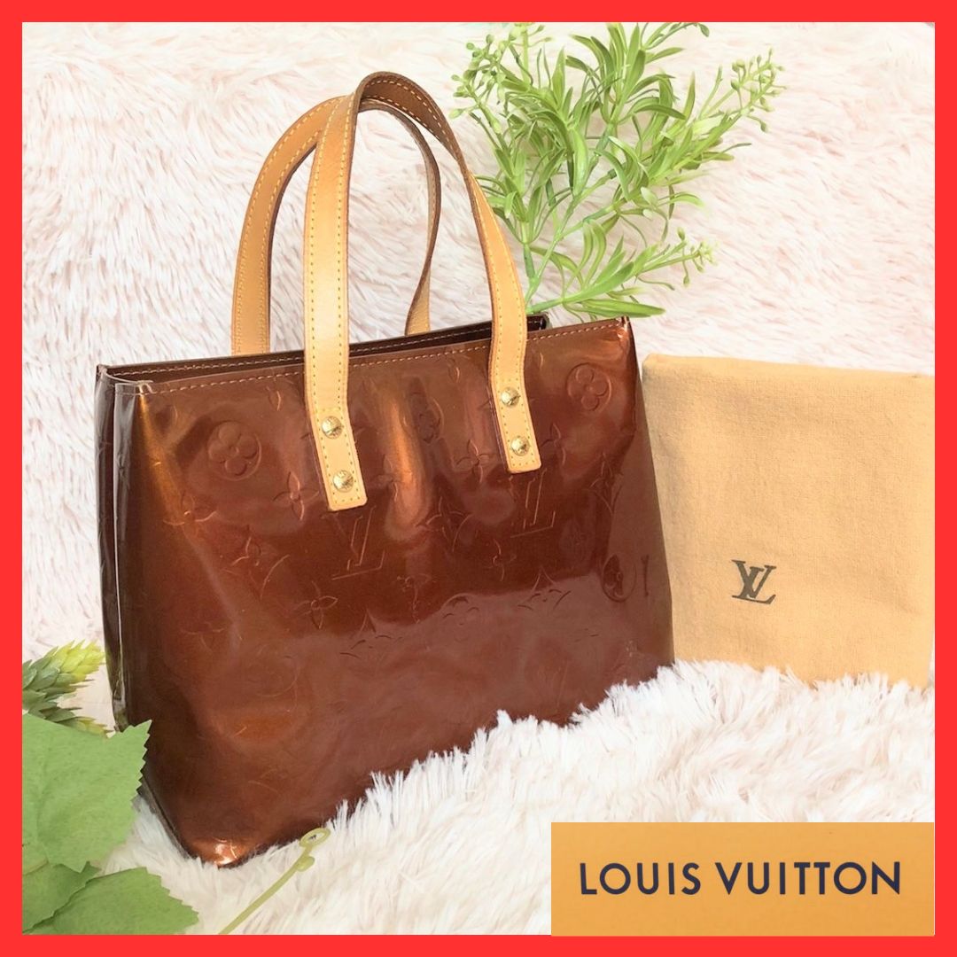 【LOUIS VUITTON /ルイヴィトン】ヴェルニ リードPM ブラウン　トートバッグ　ハンドバッグ