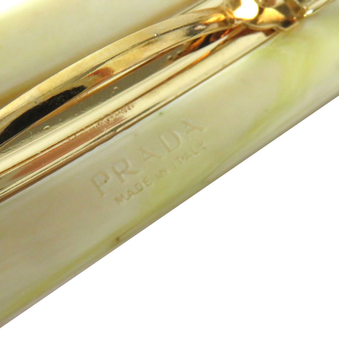 セール★PRADA★1IF043 PRADA バレッタ 1IF043 2CD0 プレックス ヘアクリップ(506231734