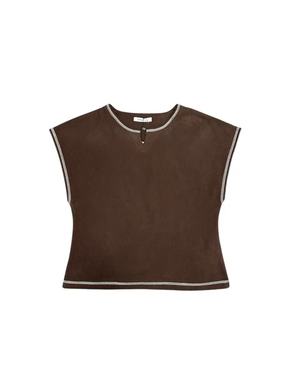 Y s for living 茶色 ノースリーブ トップス